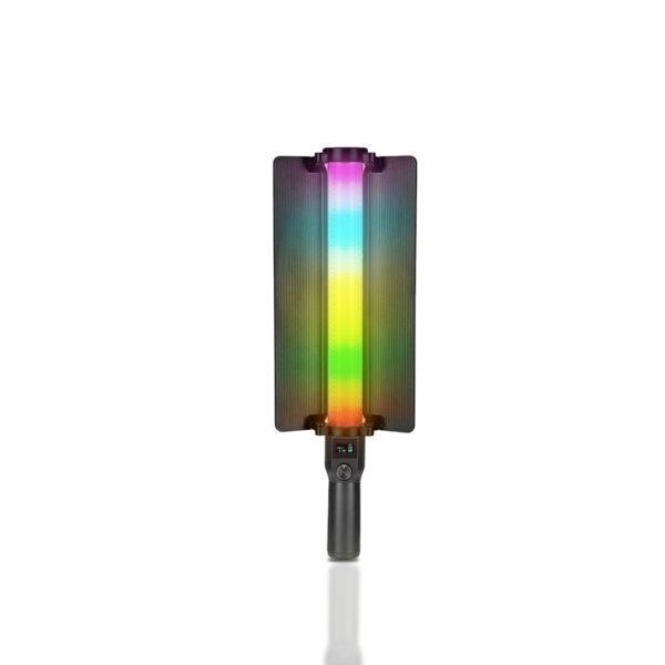 Simpex LS 120R rgb light stick, portable handheld stick with in built battery and creative music mode for professional filming.