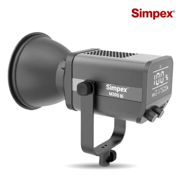 Simpex M-300bi, 300w continuous light with LCD display