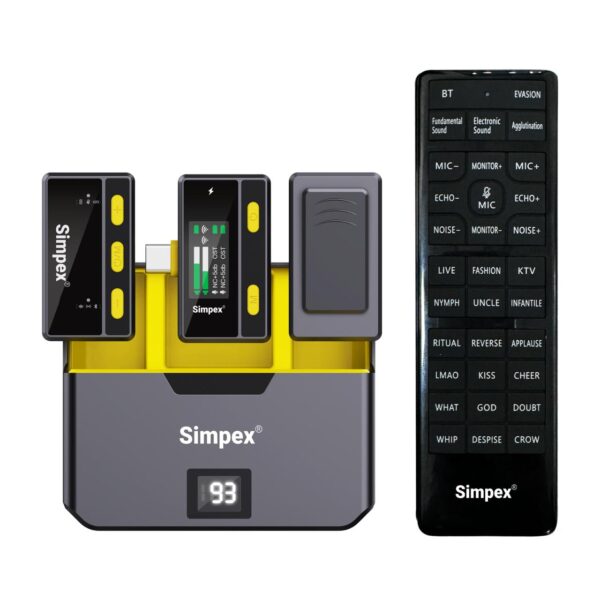 Simpex (Mic-072) Wireless Microphone System with Remote