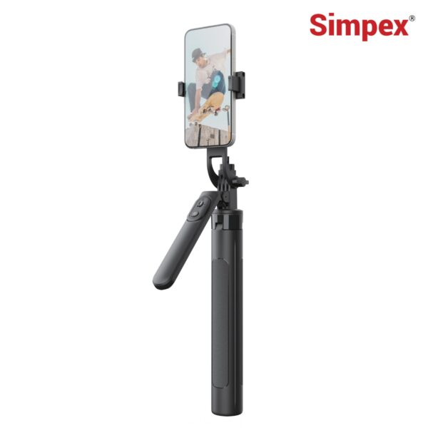 Simpex (SST-001) Portable Selfie Stick Tripod with Remote