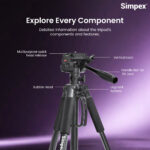 Simpex Professional Tripod Cum Monopod 790 PRO
