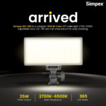 LED 365 ultra slim on camera Pocket LED