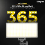 LED 365 ultra slim on camera Pocket LED