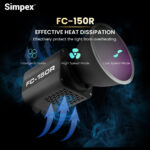 Simpex FC 150R compact size RGB LED video Light