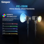 Simpex FC 150R compact size RGB LED video Light