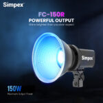 Simpex FC 150R compact size RGB LED video Light