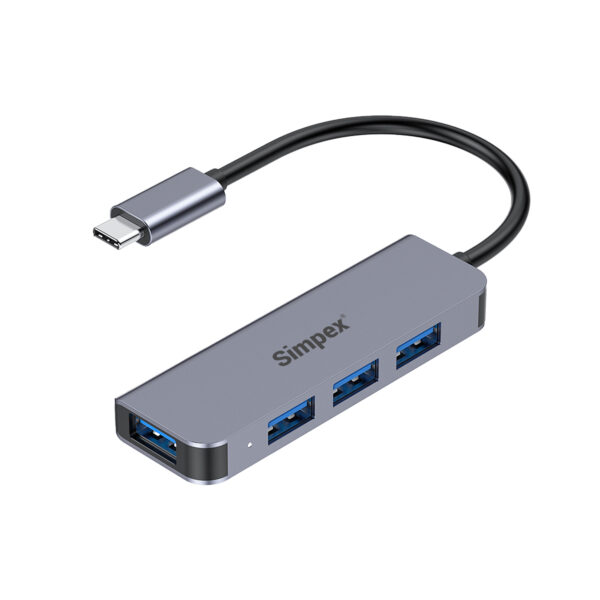 Metal USB Hub 4 in 1