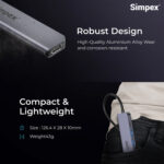 Metal 7 in 1 Type C USB Hub