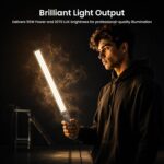 Simpex LS-531 Professional 50W RGB LED Stick Light, 2500K-9900K Adjustable Color Temperature, HSI 360° RGB, 14  FX Effects, App Control, 3000mAh Rechargeable Battery for Photography & Videography - Image 3