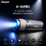 Simpex G-60 60W Professional LED Projection Light | High-Power Focusable Beam Light for Photography, Film & Video Production | Creative GOBO Projection & Cinematic Lighting - Image 5