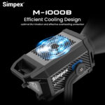 Simpex M-1000B, 1000W Bi-Color COB LED Video Light, 2700K-6500K, CRI 96, Professional Studio Lighting with Bowens Mount, App Control & DMX/RDM for Film, Photography & Video Production - Image 6