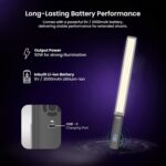 Simpex LS-531 Professional 50W RGB LED Stick Light, 2500K-9900K Adjustable Color Temperature, HSI 360° RGB, 14  FX Effects, App Control, 3000mAh Rechargeable Battery for Photography & Videography - Image 7