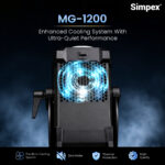 Simpex MG-1200 1200W Bi-Color COB LED Video Light, 2700K-6500K Adjustable Colour Temperature, Professional Studio Light with Bowens Mount, App Control & DMX/RDM for Film, Photography, Broadcast & Video Production - Image 8