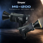 Simpex MG-1200 1200W Bi-Color COB LED Video Light, 2700K-6500K Adjustable Colour Temperature, Professional Studio Light with Bowens Mount, App Control & DMX/RDM for Film, Photography, Broadcast & Video Production - Image 11